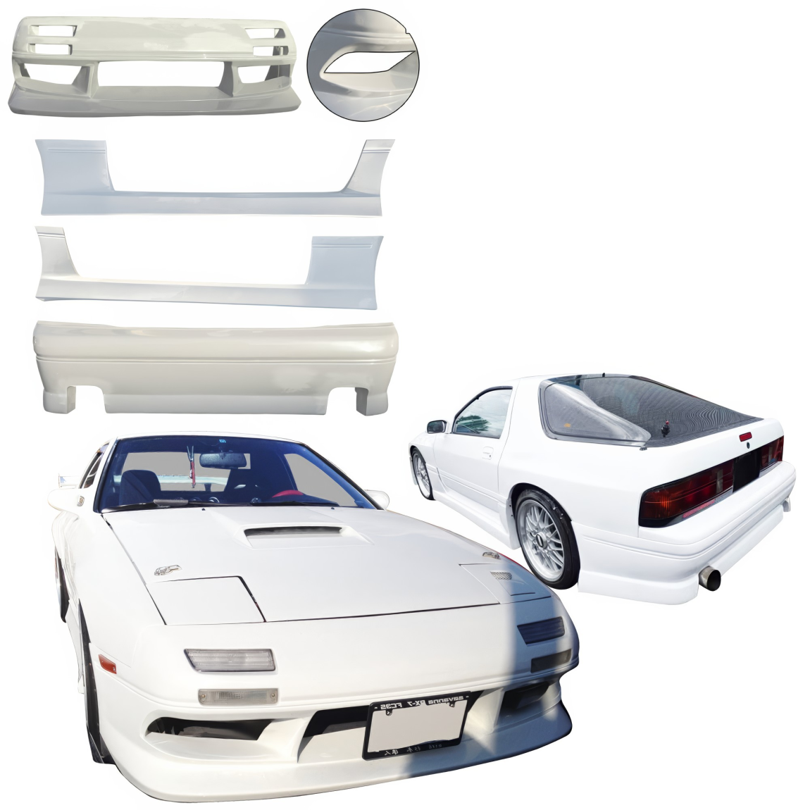 All kind of body kits for Mazda RX-7 1986. Exterior/Complete Body Kits 