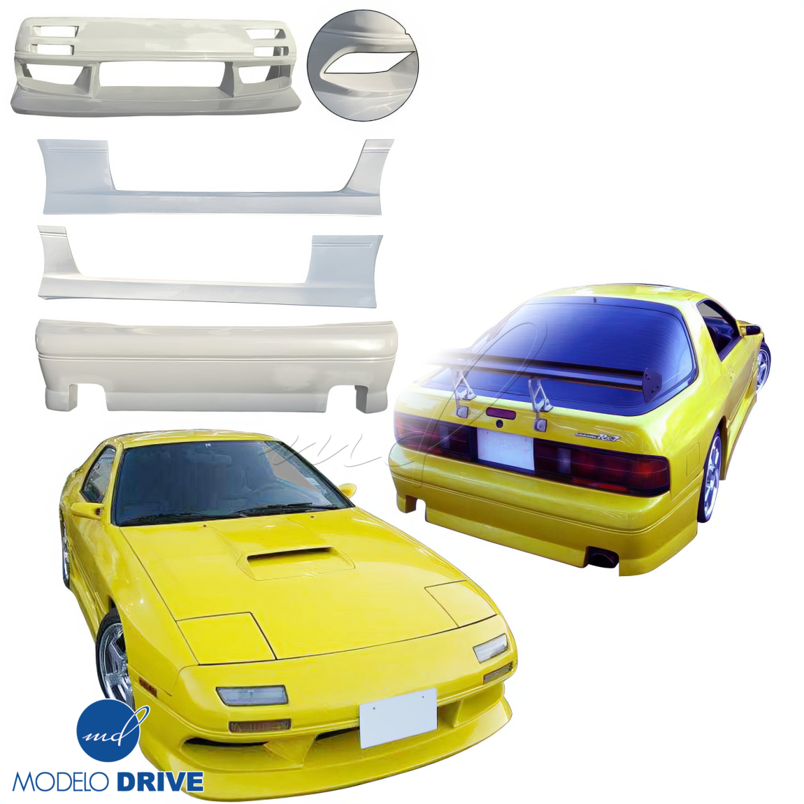 All kind of body kits for Mazda RX-7 1986. Exterior/Complete Body Kits 