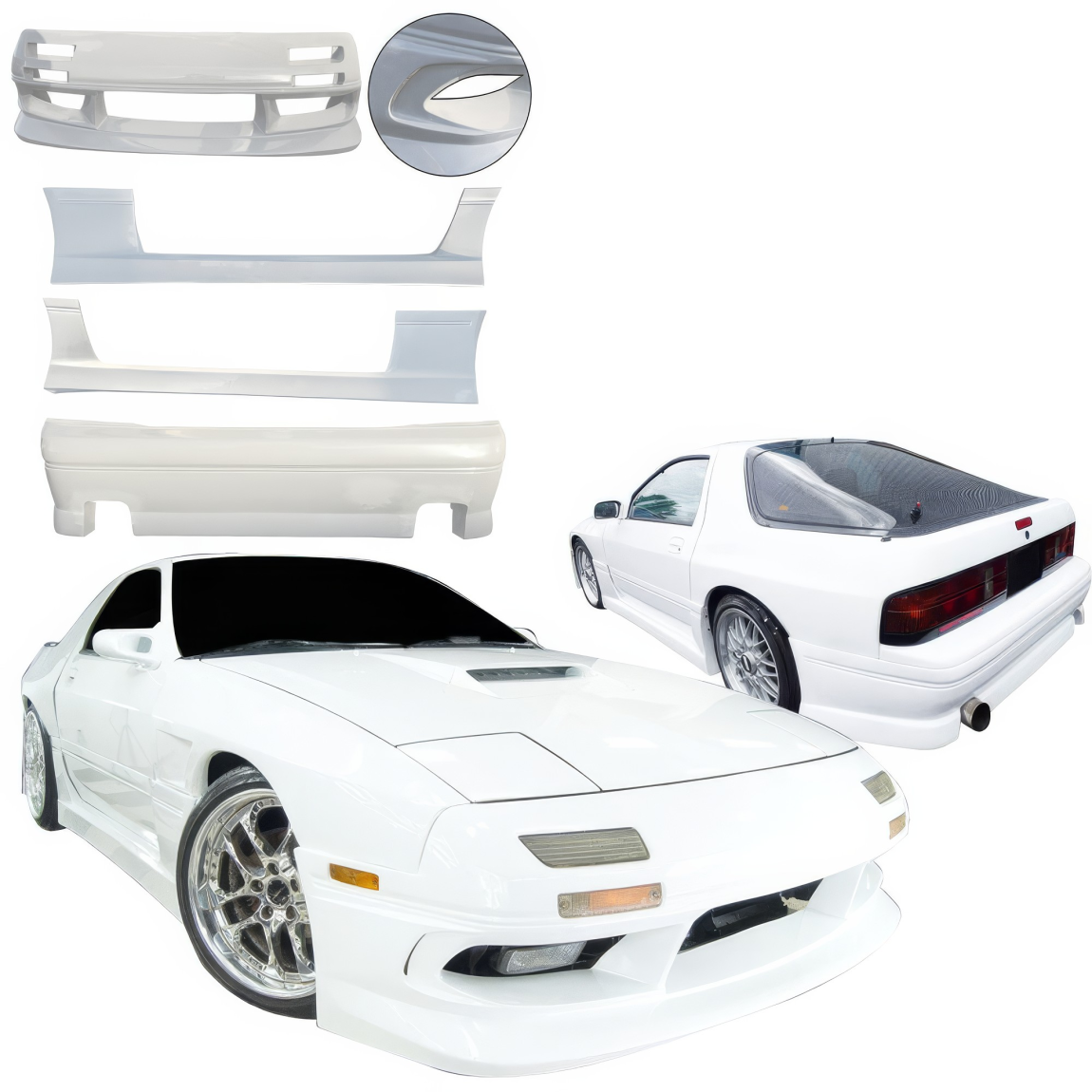 All kind of body kits for Mazda RX-7 1986. Exterior/Complete Body Kits 