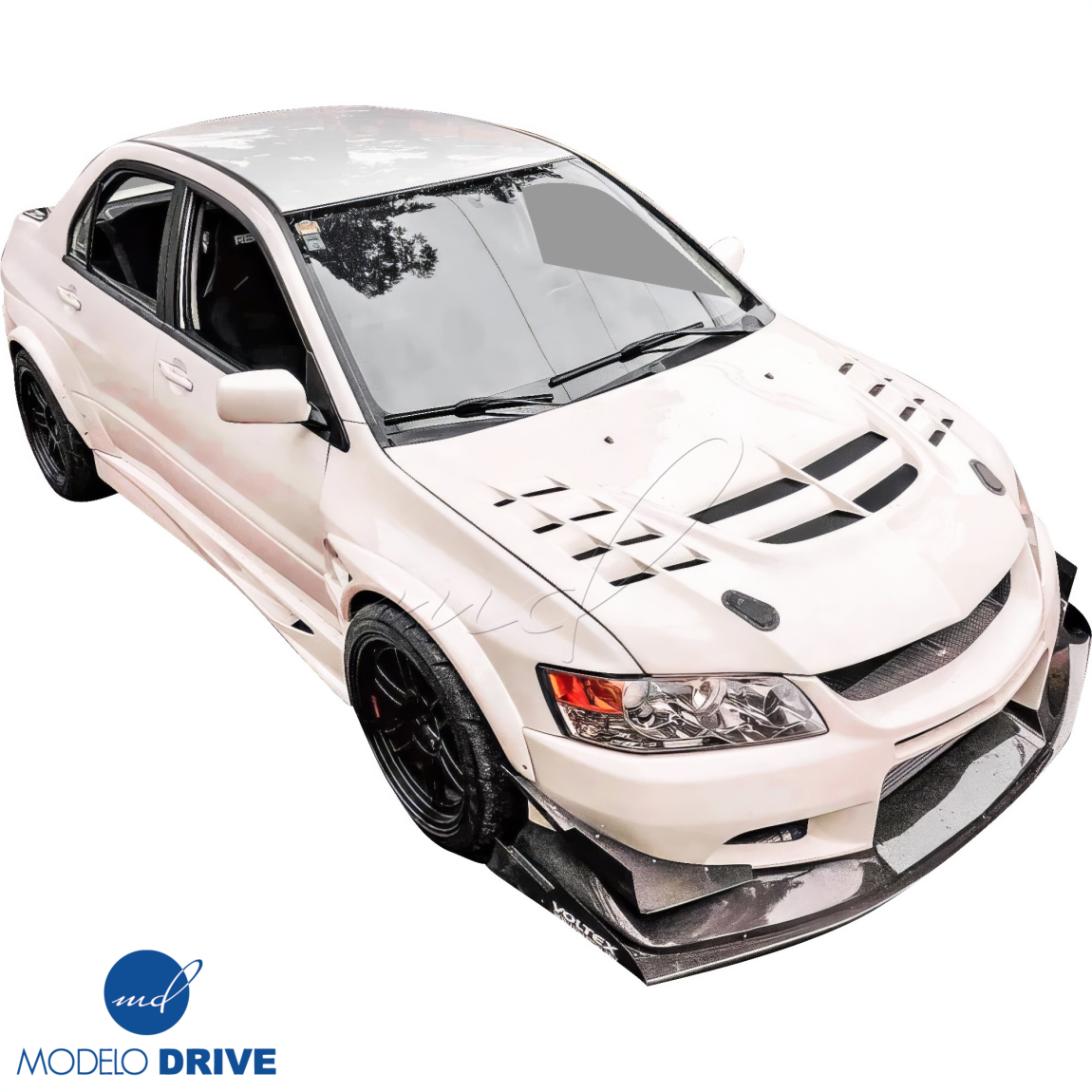 All kind of body kits for Mitsubishi Evolution 2003. Exterior/Hoods 