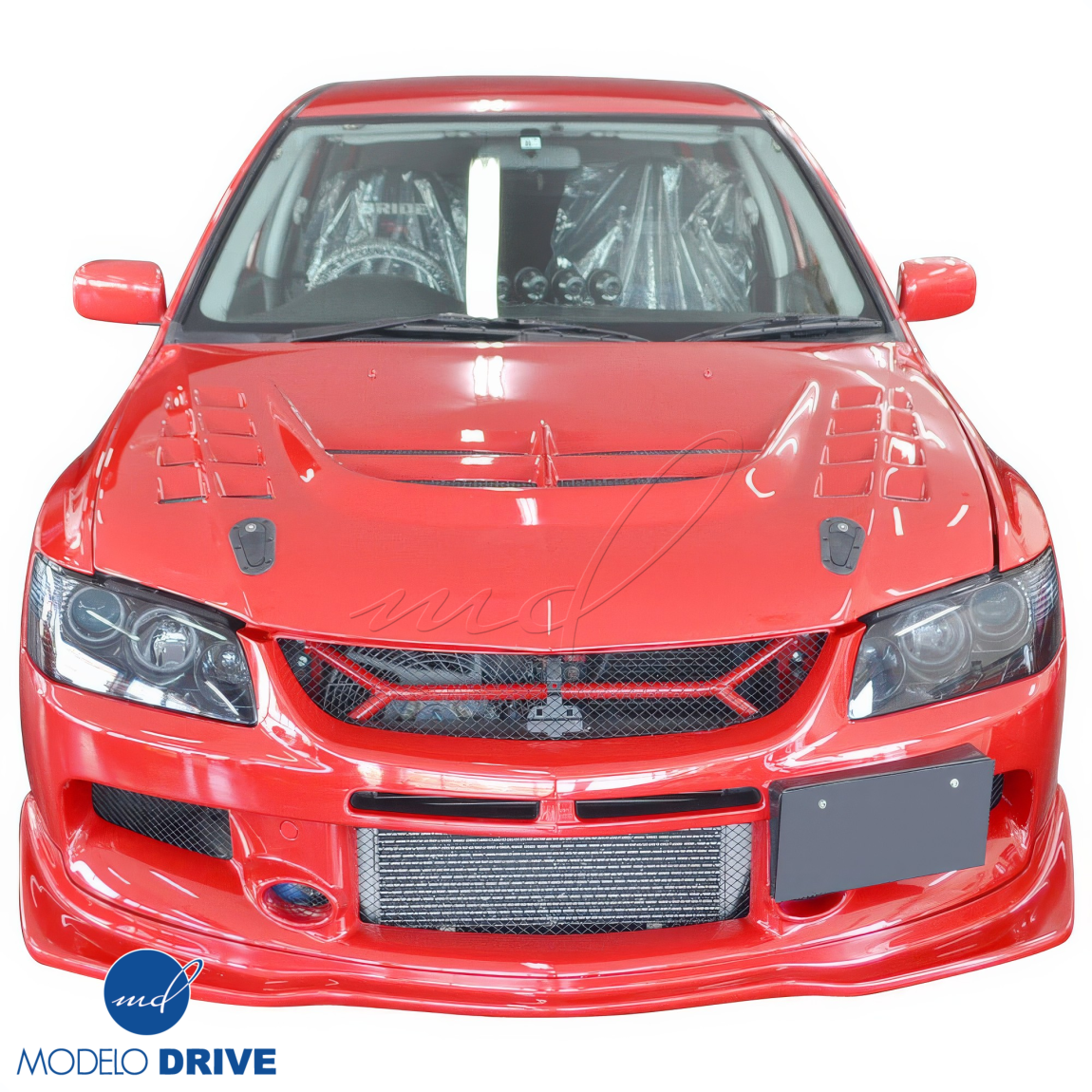 All kind of body kits for Mitsubishi Evolution 2003. Exterior/Hoods 