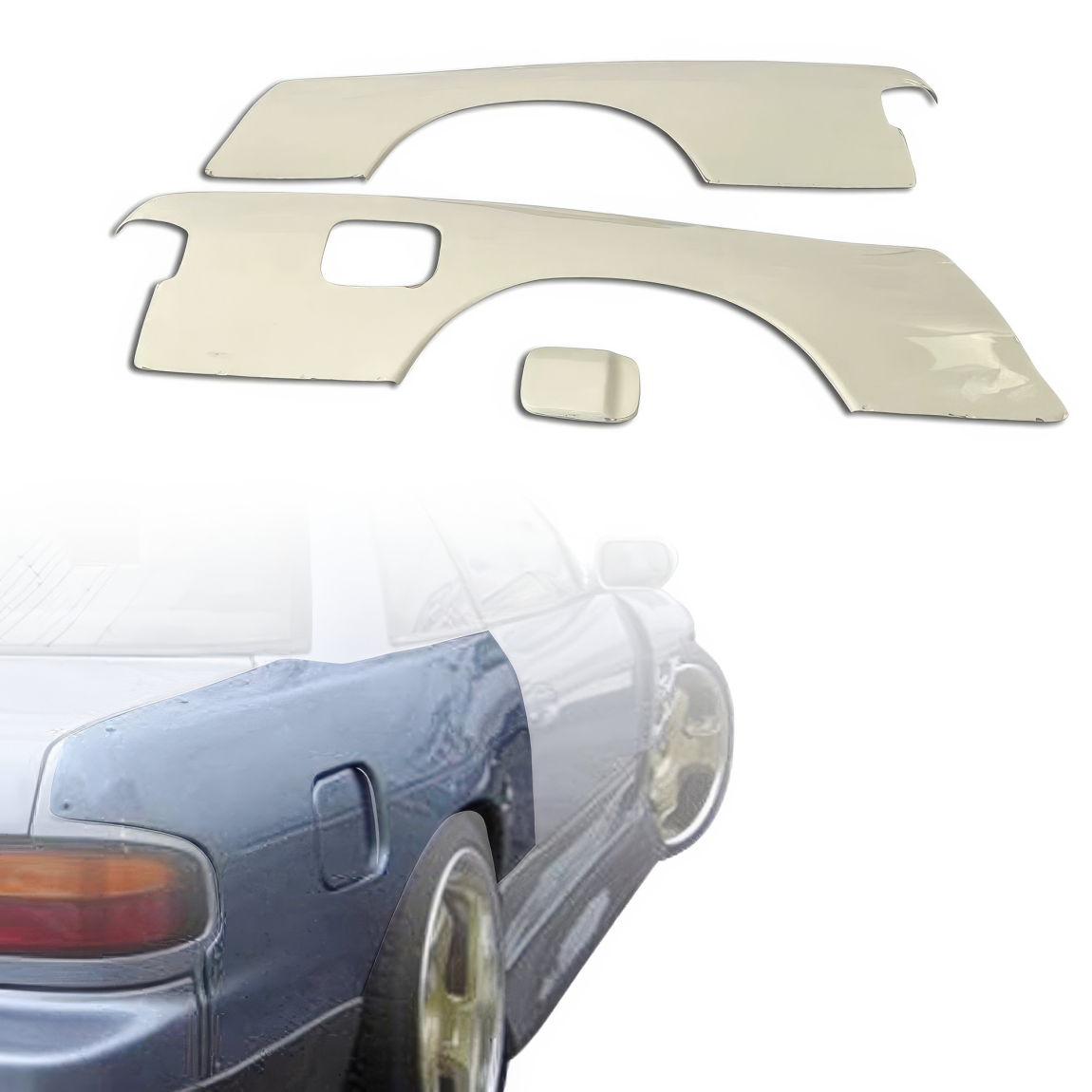 All kind of body kits for Nissan 240SX 1989. Exterior/Fenders 