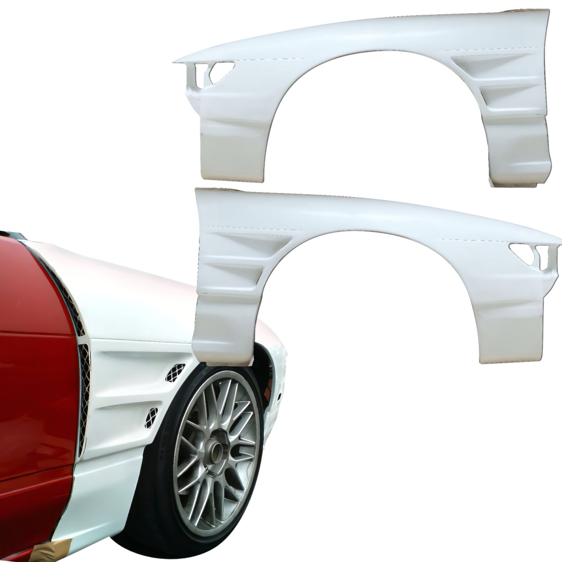 All kind of body kits for Nissan Silvia 1989. Exterior/Fenders 