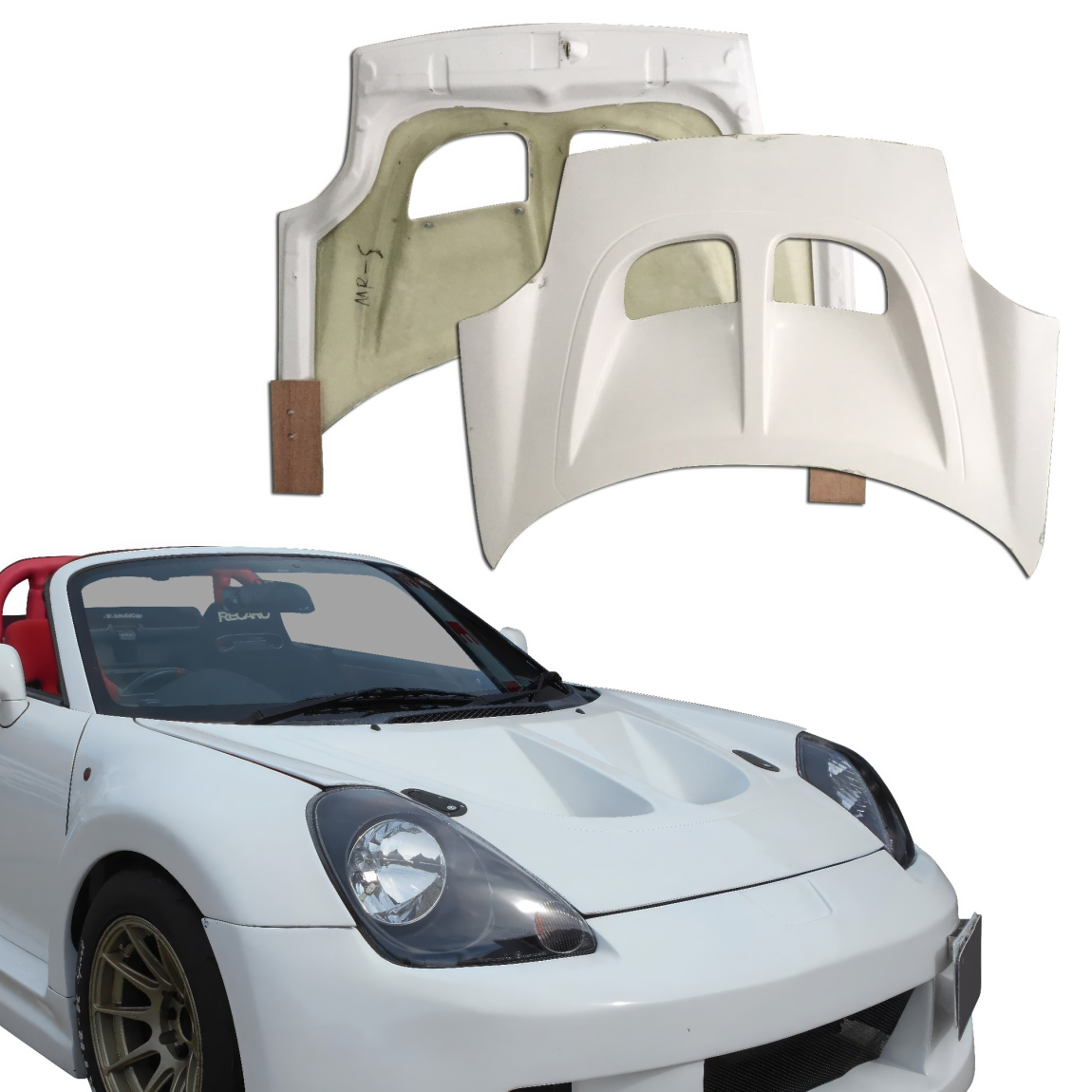 All kind of body kits for Toyota MR2 2000. Exterior/Hoods 