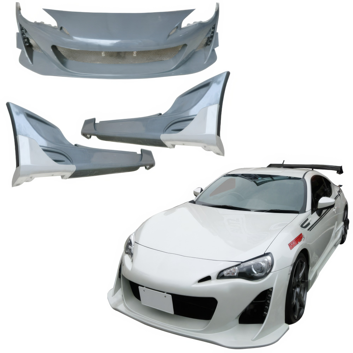 All kind of body kits for Scion FR-S 2013. Exterior/Complete Body Kits 