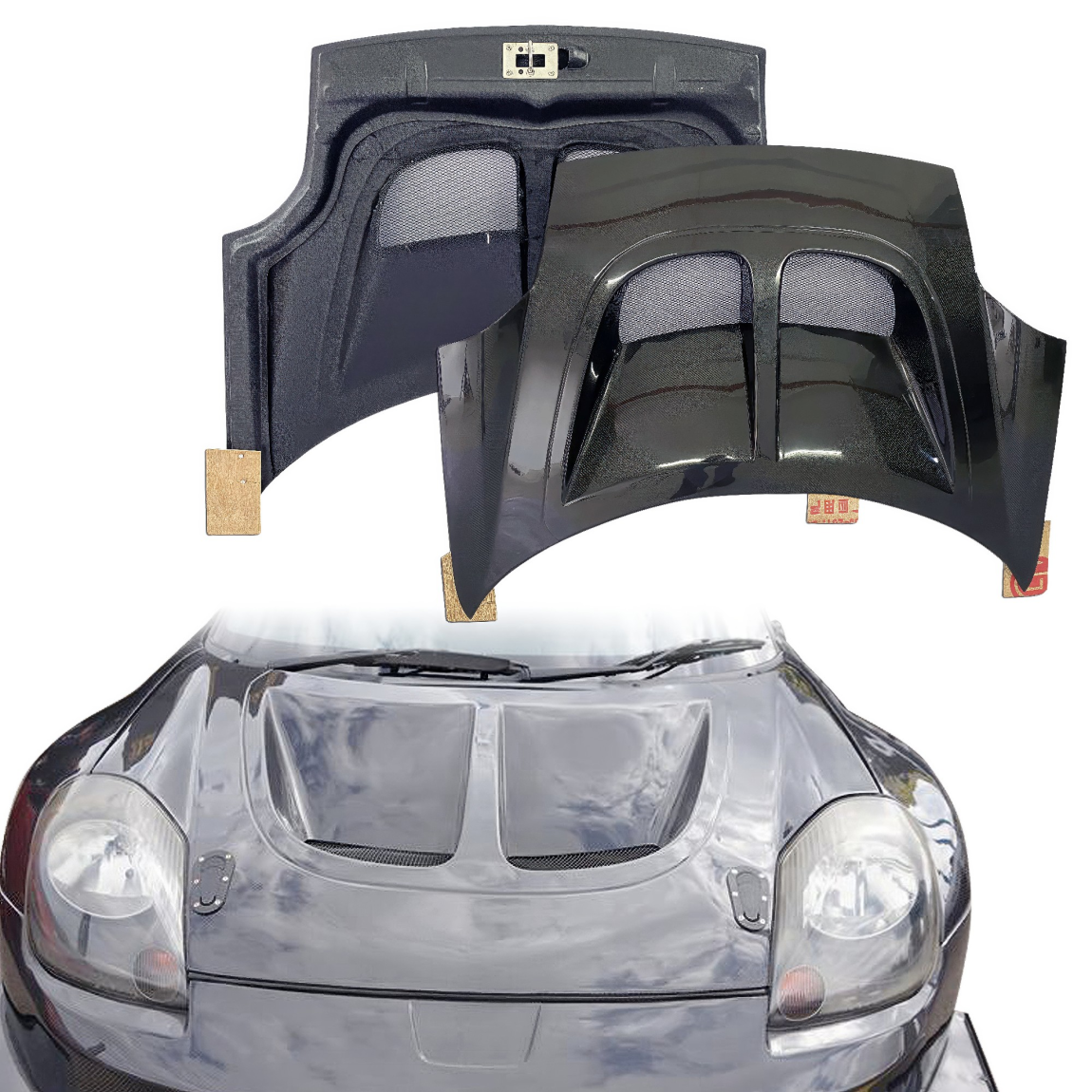 All kind of body kits for Toyota MR2 2000. Exterior/Hoods 