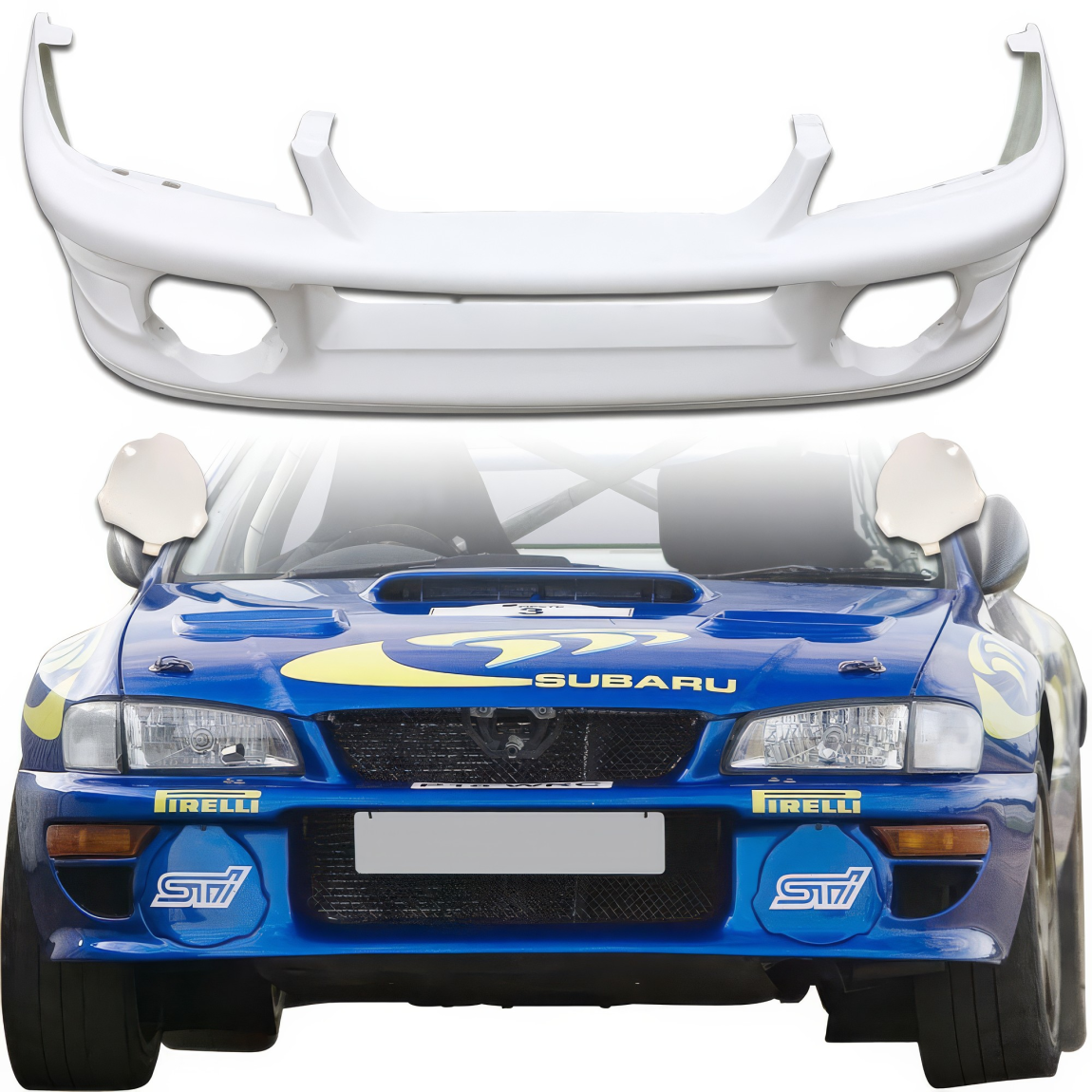 All kind of body kits for Subaru Impreza 1993. Exterior/Front Bumpers or Lips 