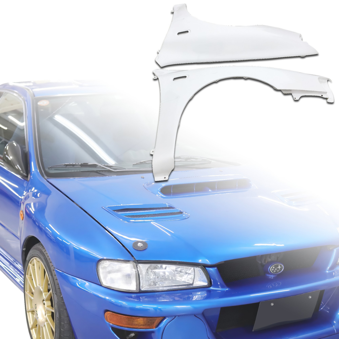 All kind of body kits for Subaru Impreza 1993. Exterior/Complete Body Kits 