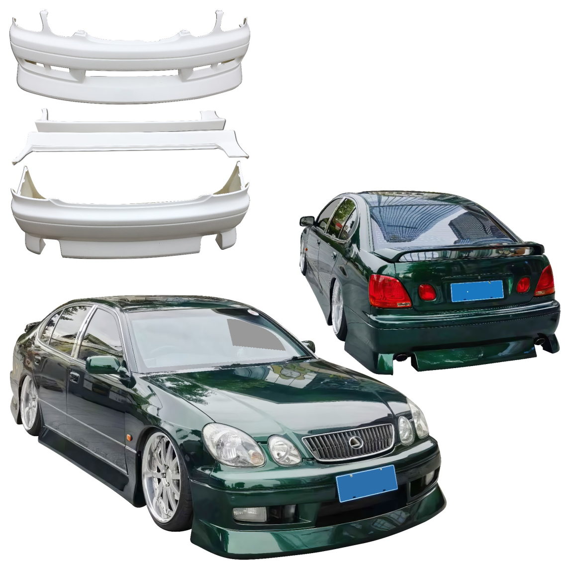 All kind of body kits for Lexus GS300 1998. Exterior/Complete Body Kits 