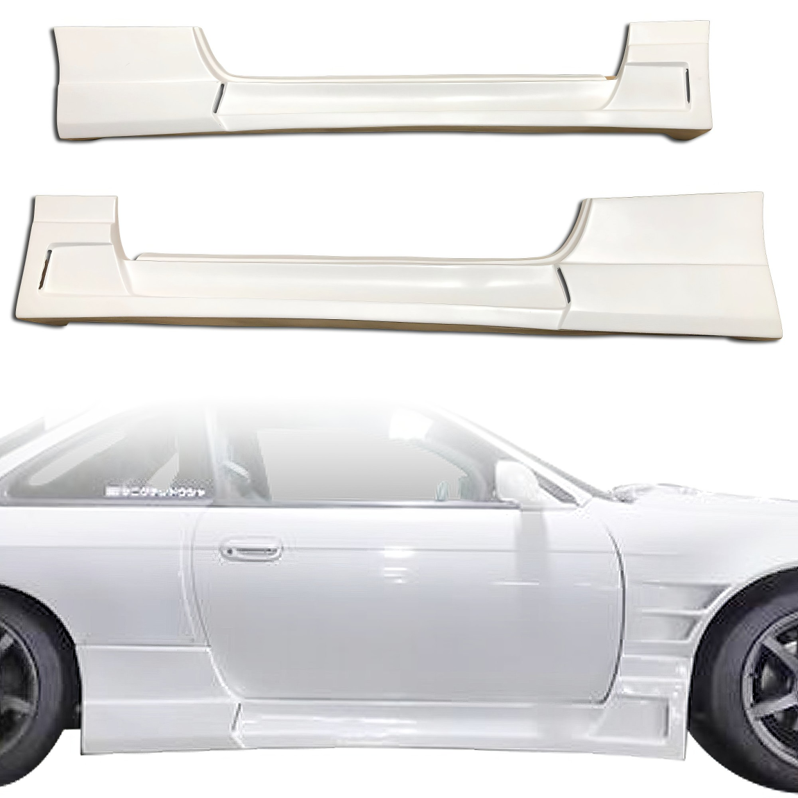 All kind of body kits for Nissan 240SX 1995. Exterior/Side Skirts 