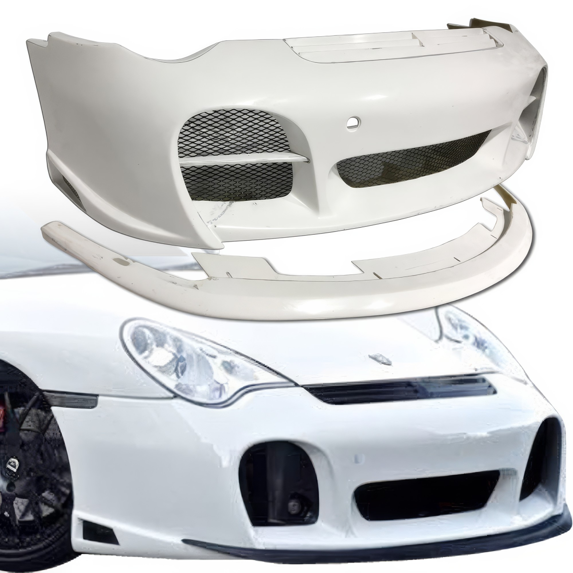 All kind of body kits for Porsche 911 2002. Exterior/Front Bumpers or Lips 