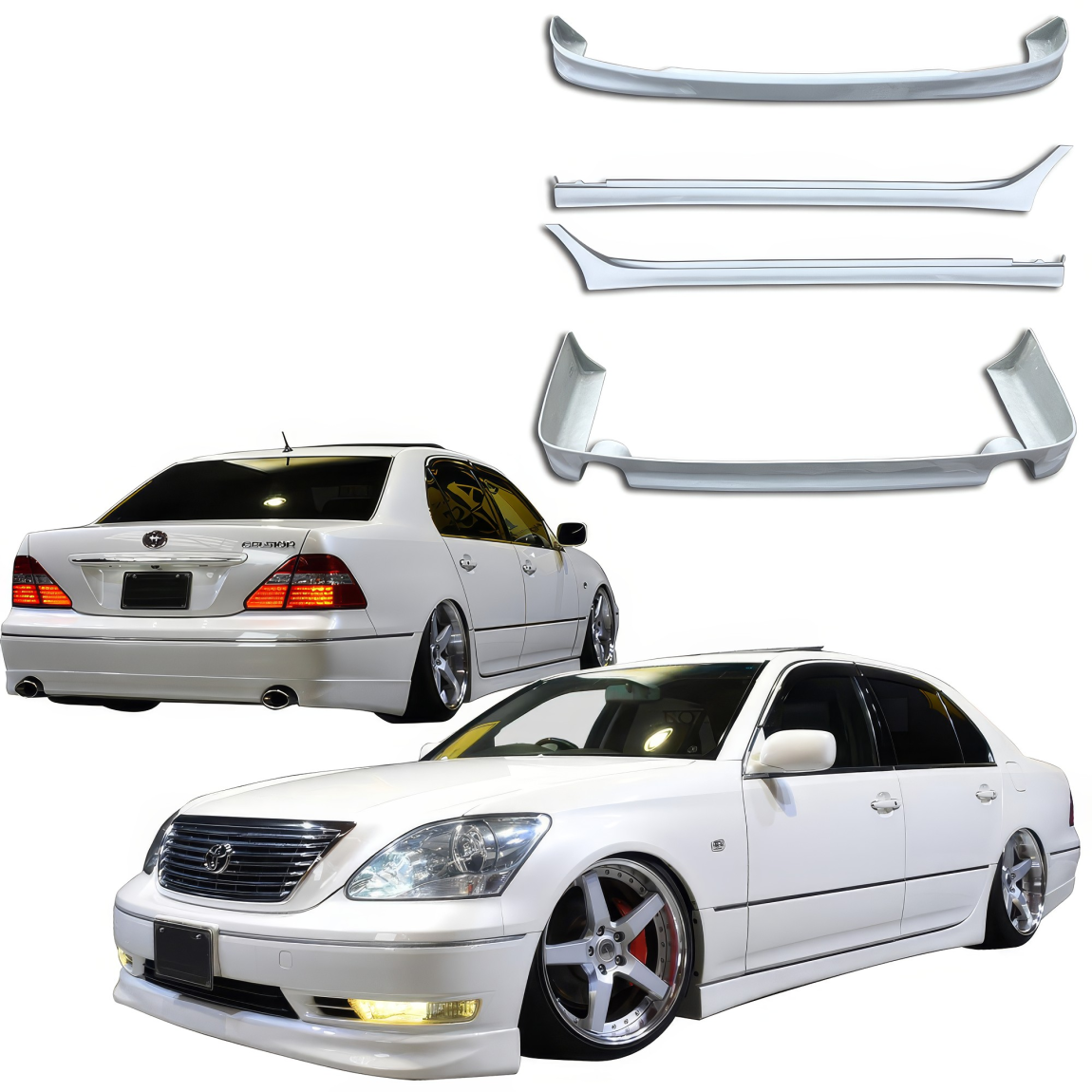 All kind of body kits for Lexus LS430 2004. Exterior/Complete Body Kits 