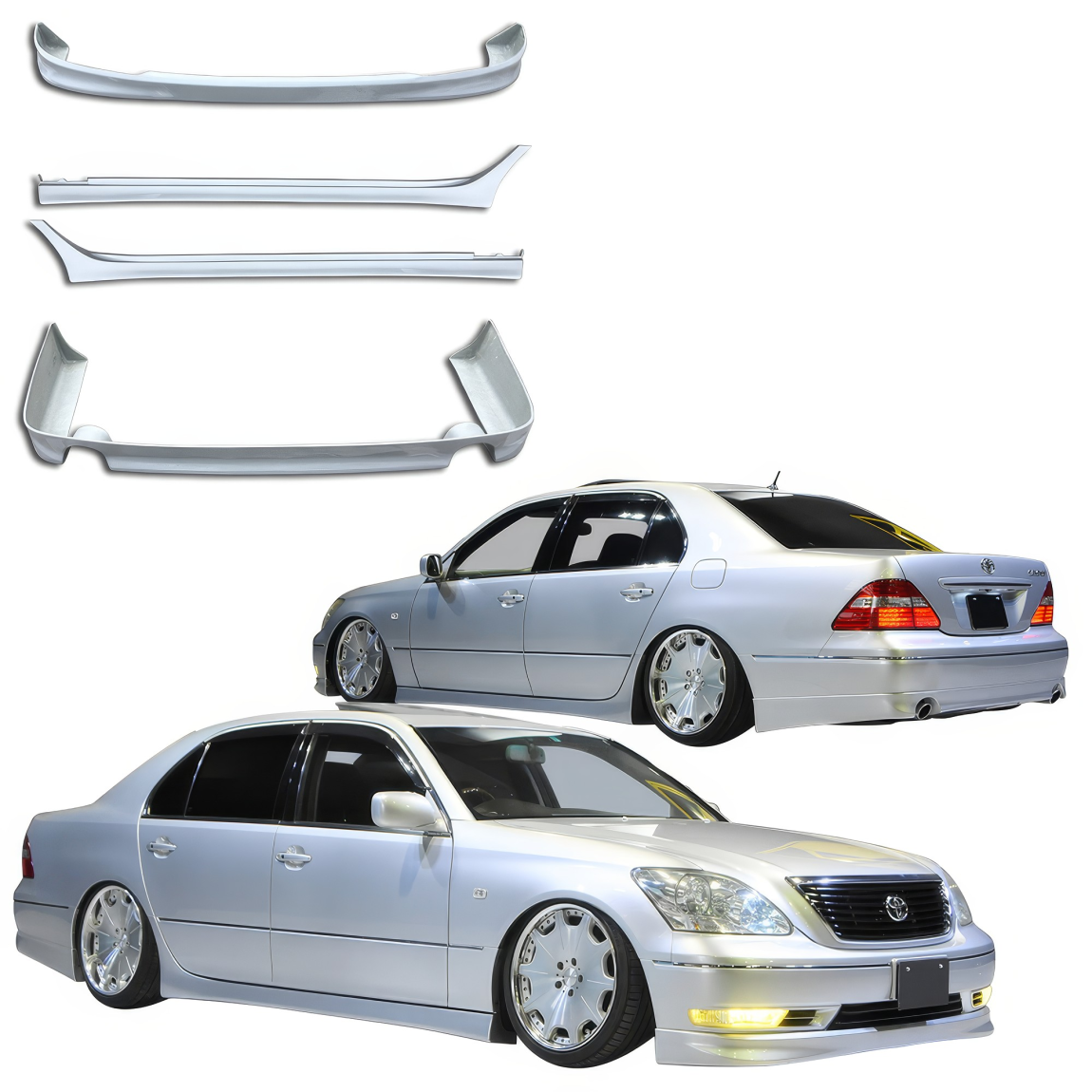 All kind of body kits for Lexus LS430 2004. Exterior/Complete Body Kits 