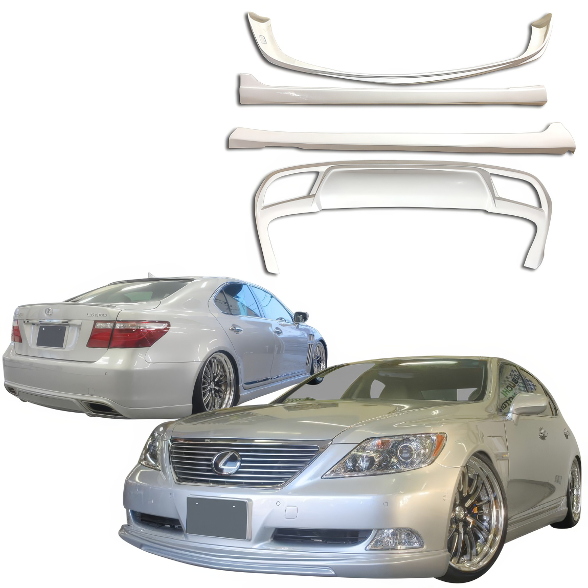 All kind of body kits for Lexus LS460 2007. Exterior/Complete Body Kits 