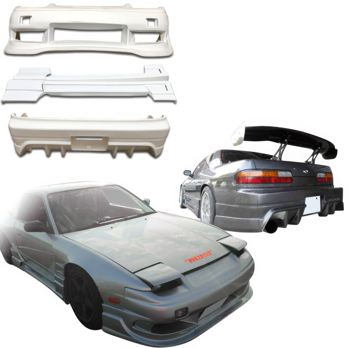 All kind of body kits for Nissan 240SX 1989. Exterior/Complete Body Kits 