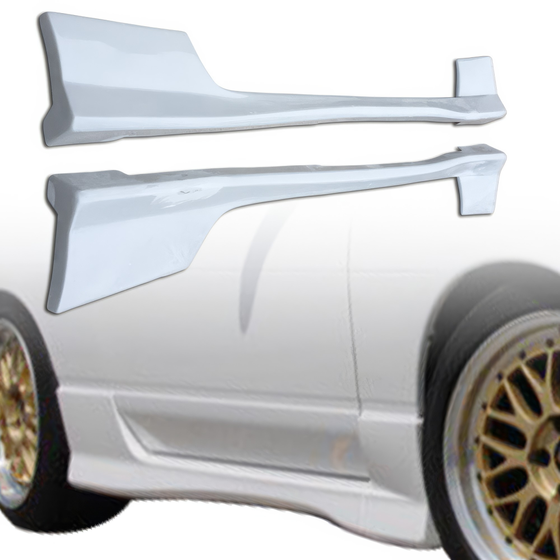 All kind of body kits for Nissan 240SX 1989. Exterior/Side Skirts 