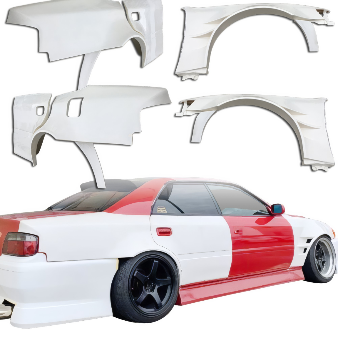 All kind of body kits for Toyota Chaser 1996. Exterior/Fenders 