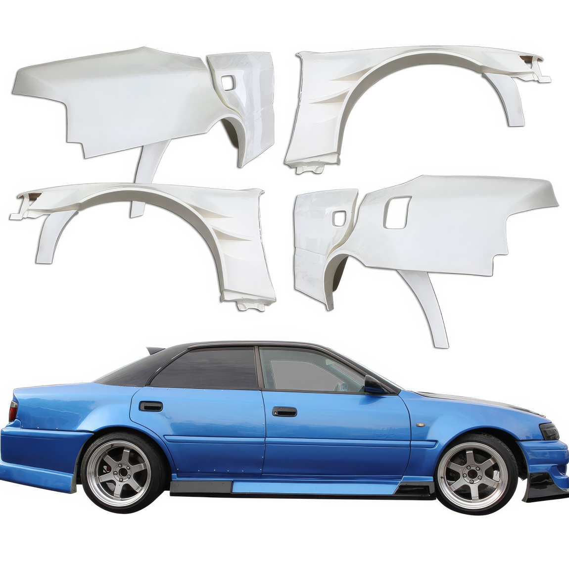 All kind of body kits for Toyota Chaser 1996. Exterior/Fenders 