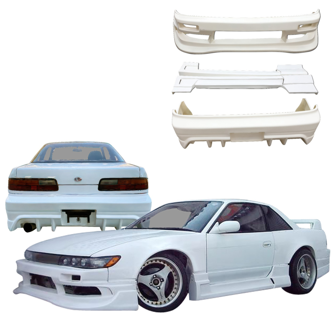 All kind of body kits for Nissan Silvia 1989. Exterior/Complete Body Kits 