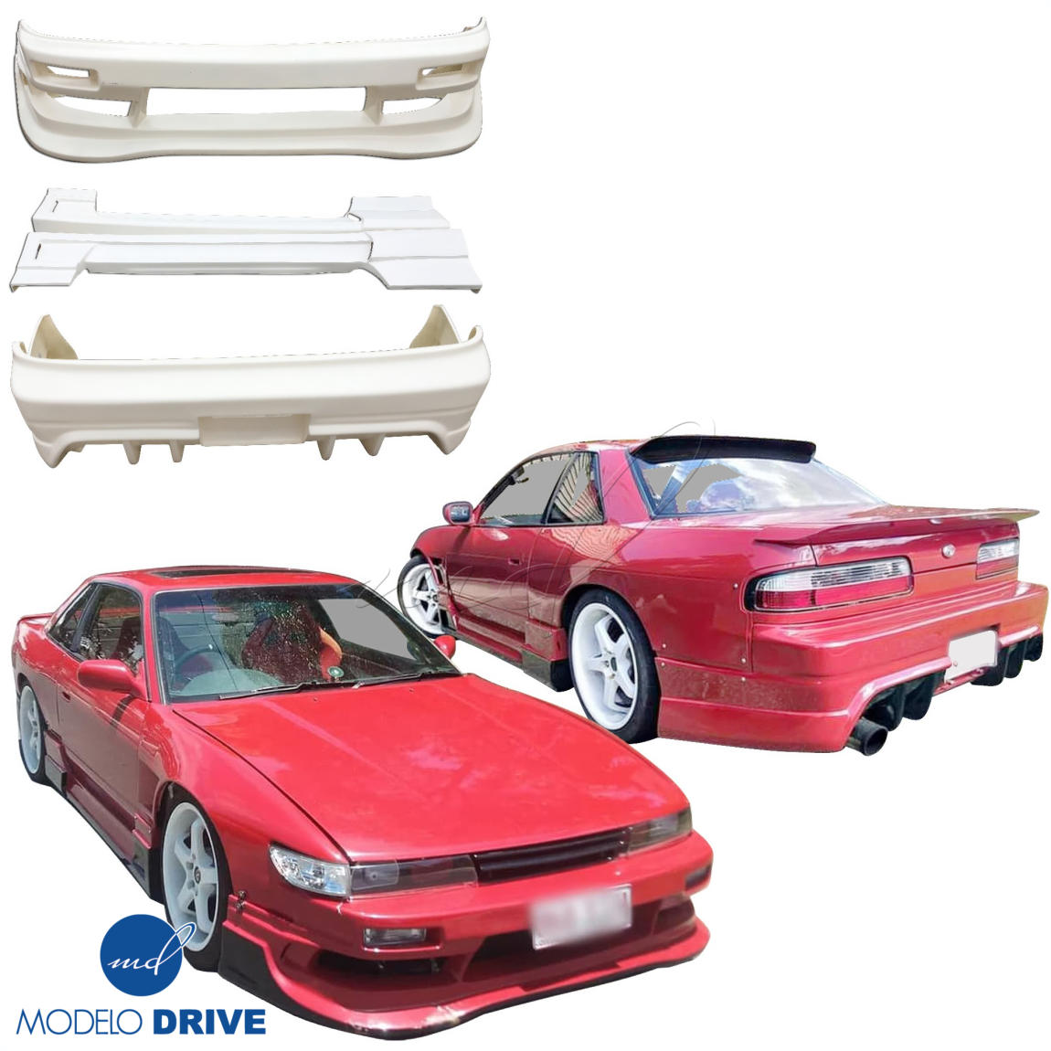 All kind of body kits for Nissan Silvia 1989. Exterior/Complete Body Kits 