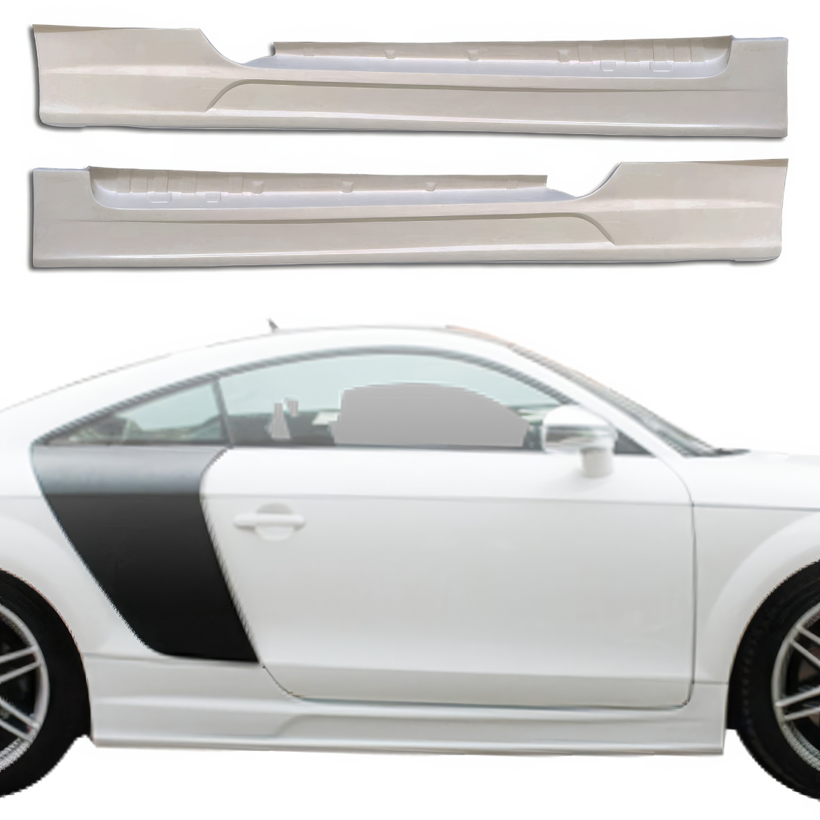 All kind of body kits for Audi TT 2008. Exterior/Side Skirts 