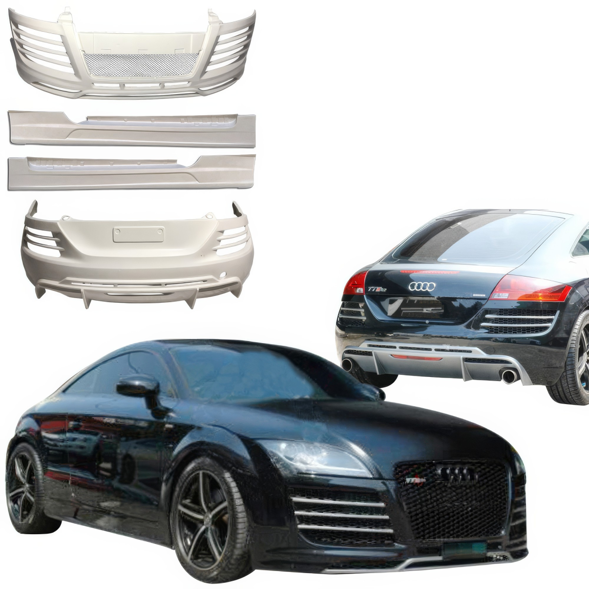 All kind of body kits for Audi TT 2008. Exterior/Complete Body Kits 