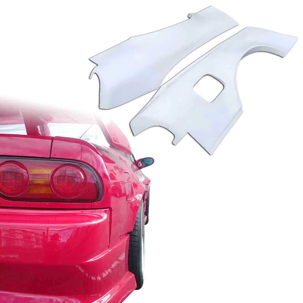 All kind of body kits for Nissan 240SX 1989. Exterior/Fenders 