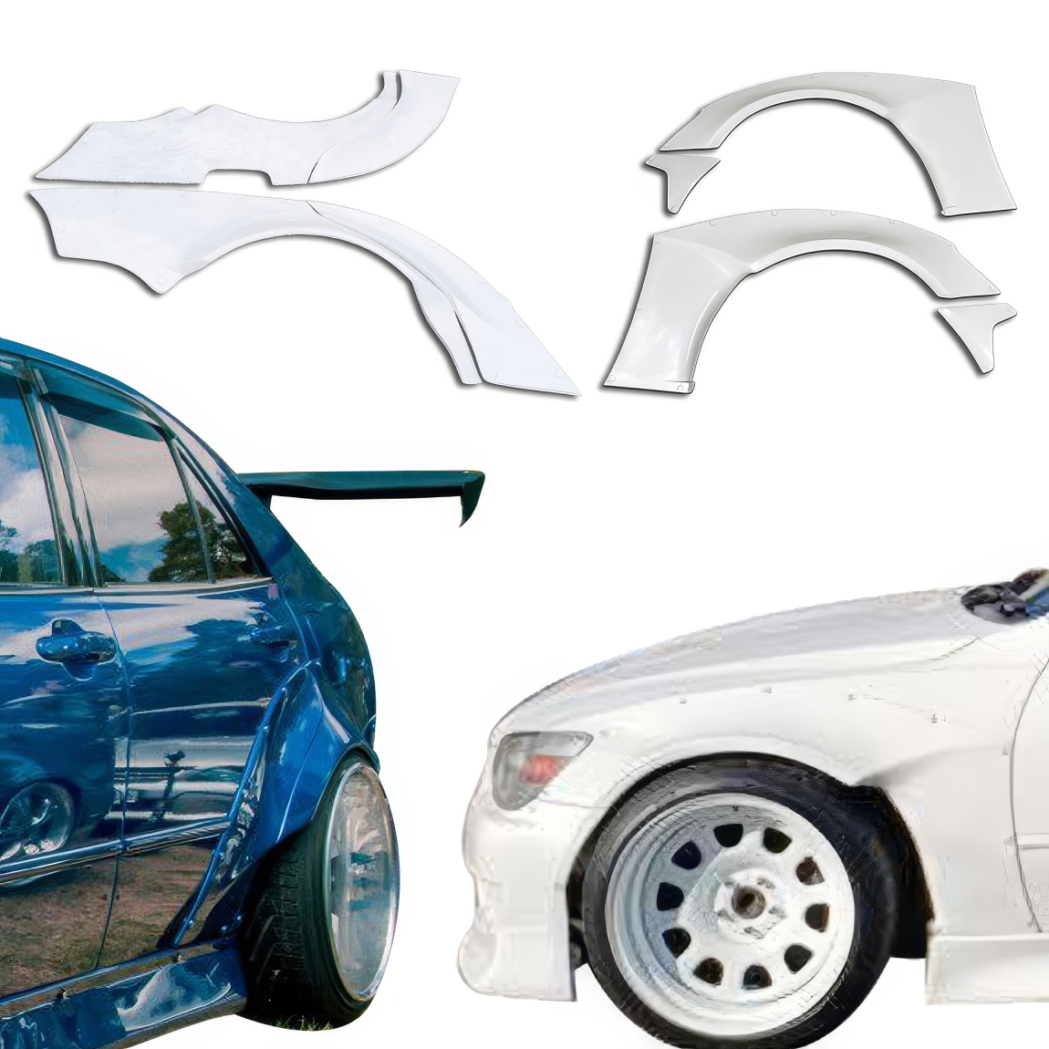 All kind of body kits for Lexus IS Series 2000. Exterior/Fenders 