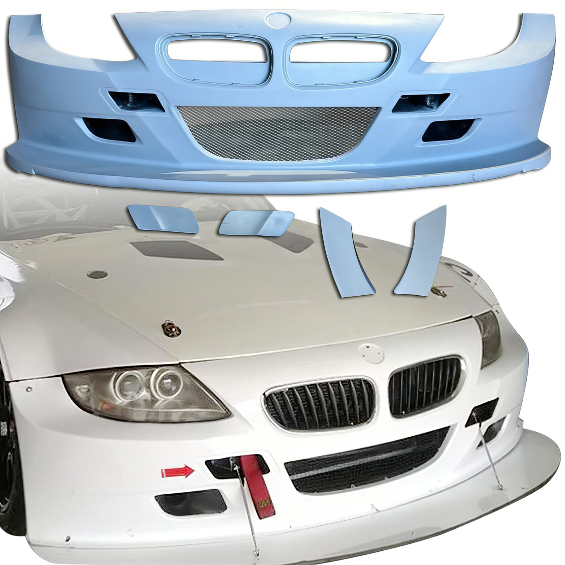 All kind of body kits for BMW Z4 2003. Exterior/Front Bumpers or Lips 