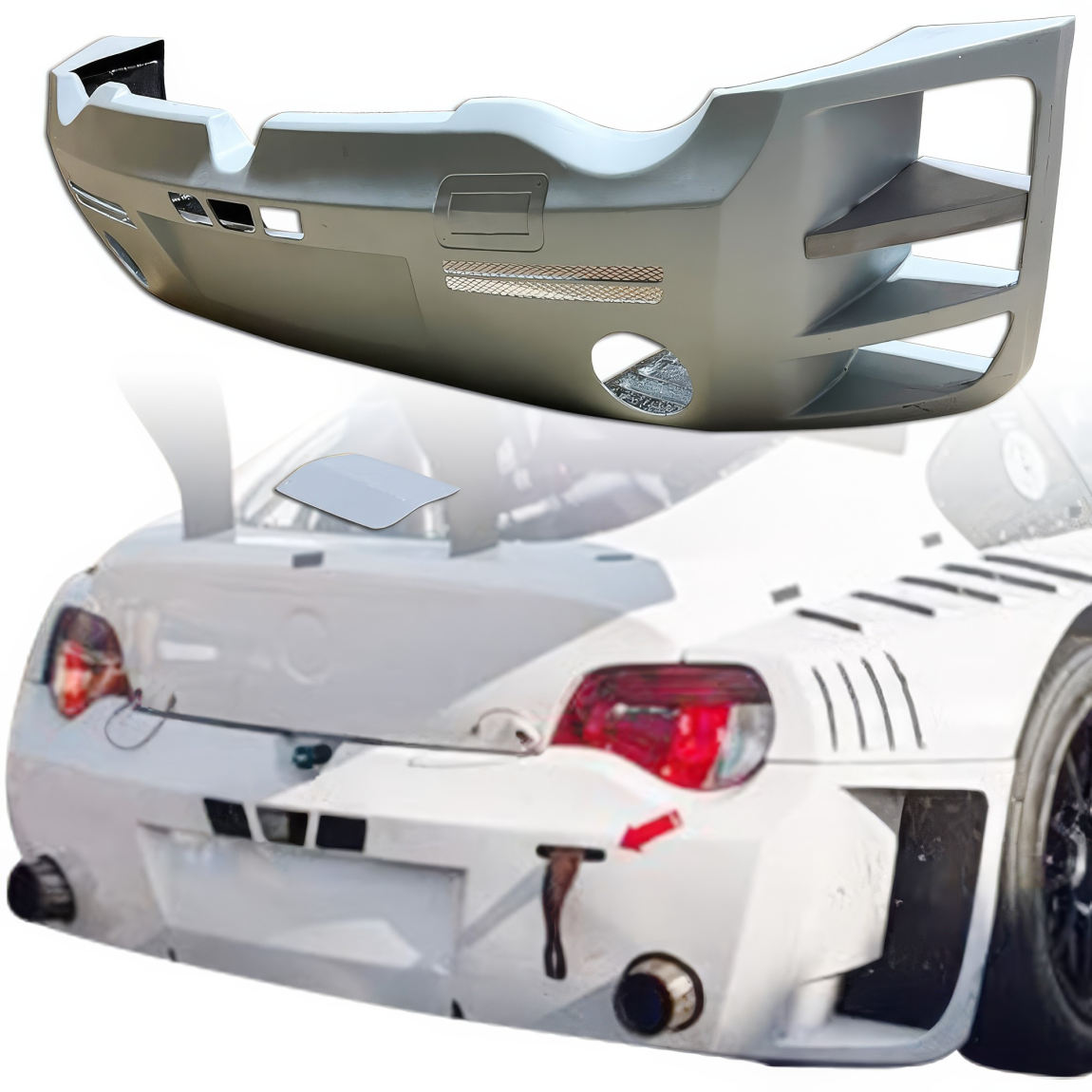 All kind of body kits for BMW Z4 2003. Exterior/Rear Bumpers or Lips 