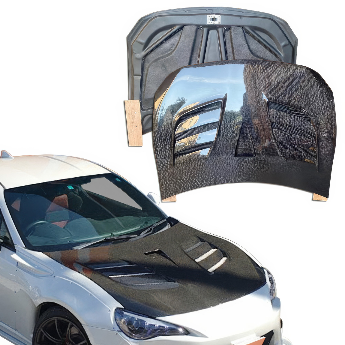 All kind of body kits for Scion FR-S 2013. Exterior/Hoods 