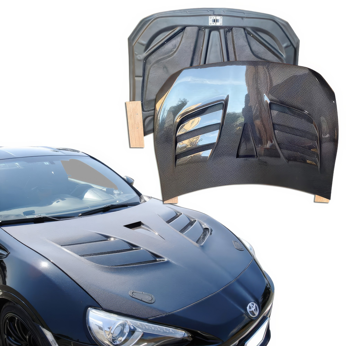 All kind of body kits for Scion FR-S 2013. Exterior/Hoods 