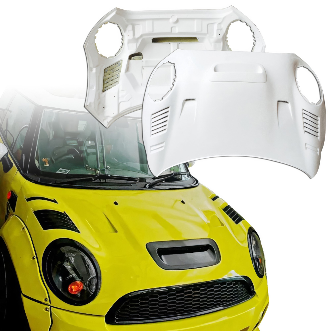 All kind of body kits for Mini Cooper 2014. Exterior/Hoods 