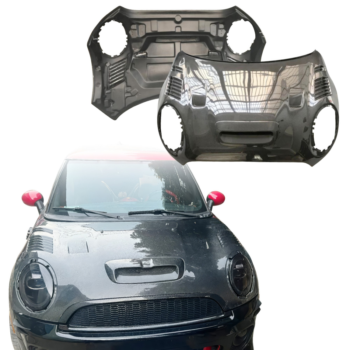 All kind of body kits for Mini Cooper 2014. Exterior/Hoods 