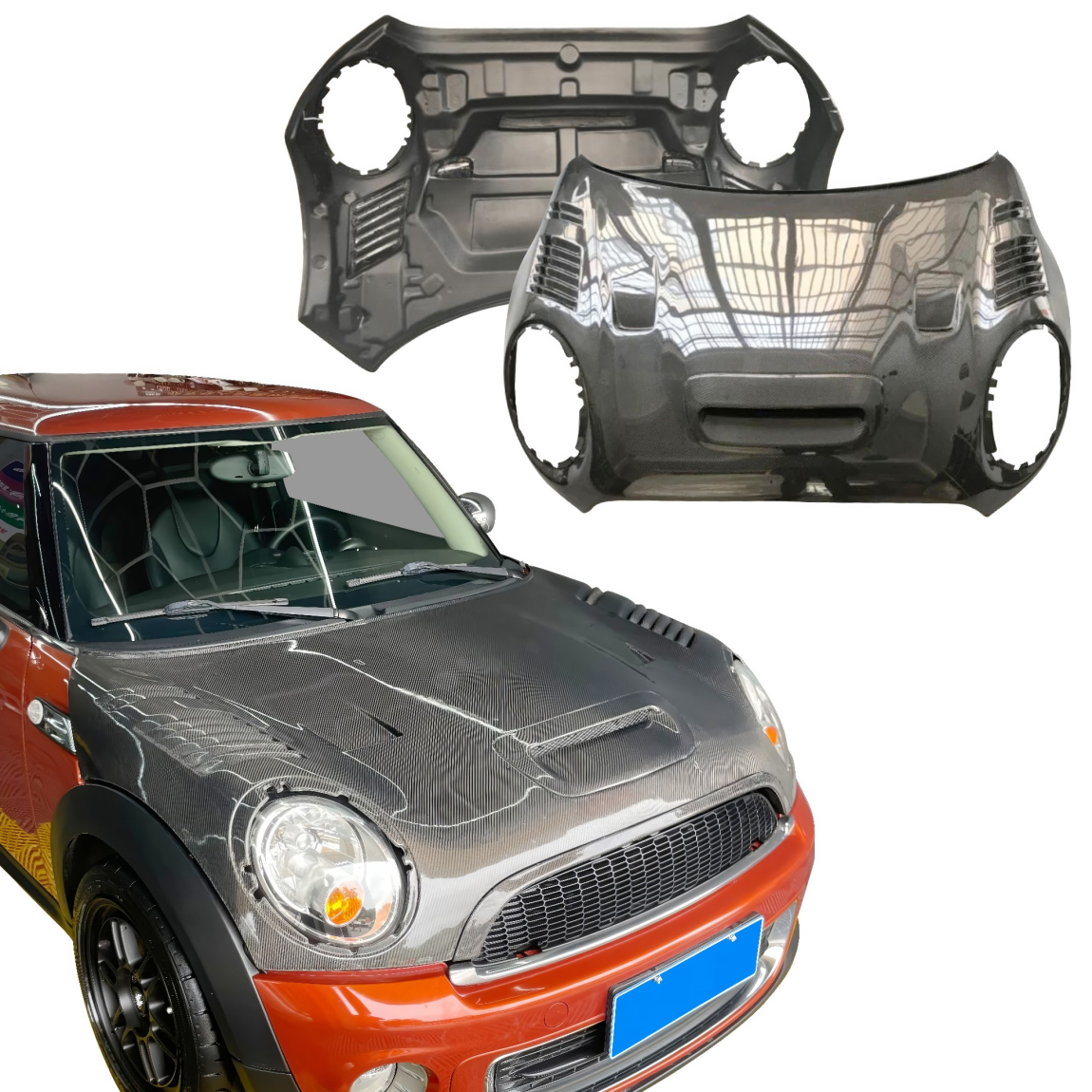 All kind of body kits for Mini Cooper 2014. Exterior/Hoods 