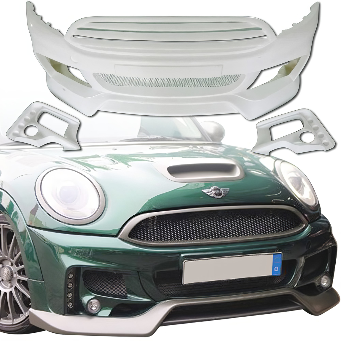 All kind of body kits for Mini Cooper 2014. Exterior/Front Bumpers or Lips 