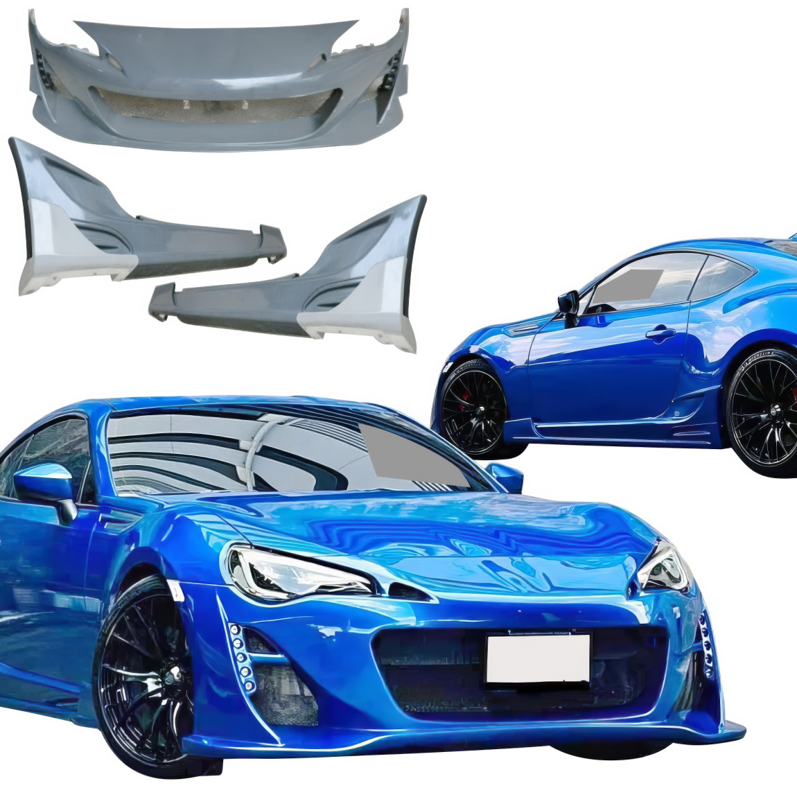 All kind of body kits for Subaru BRZ 2013. Exterior/Complete Body Kits 