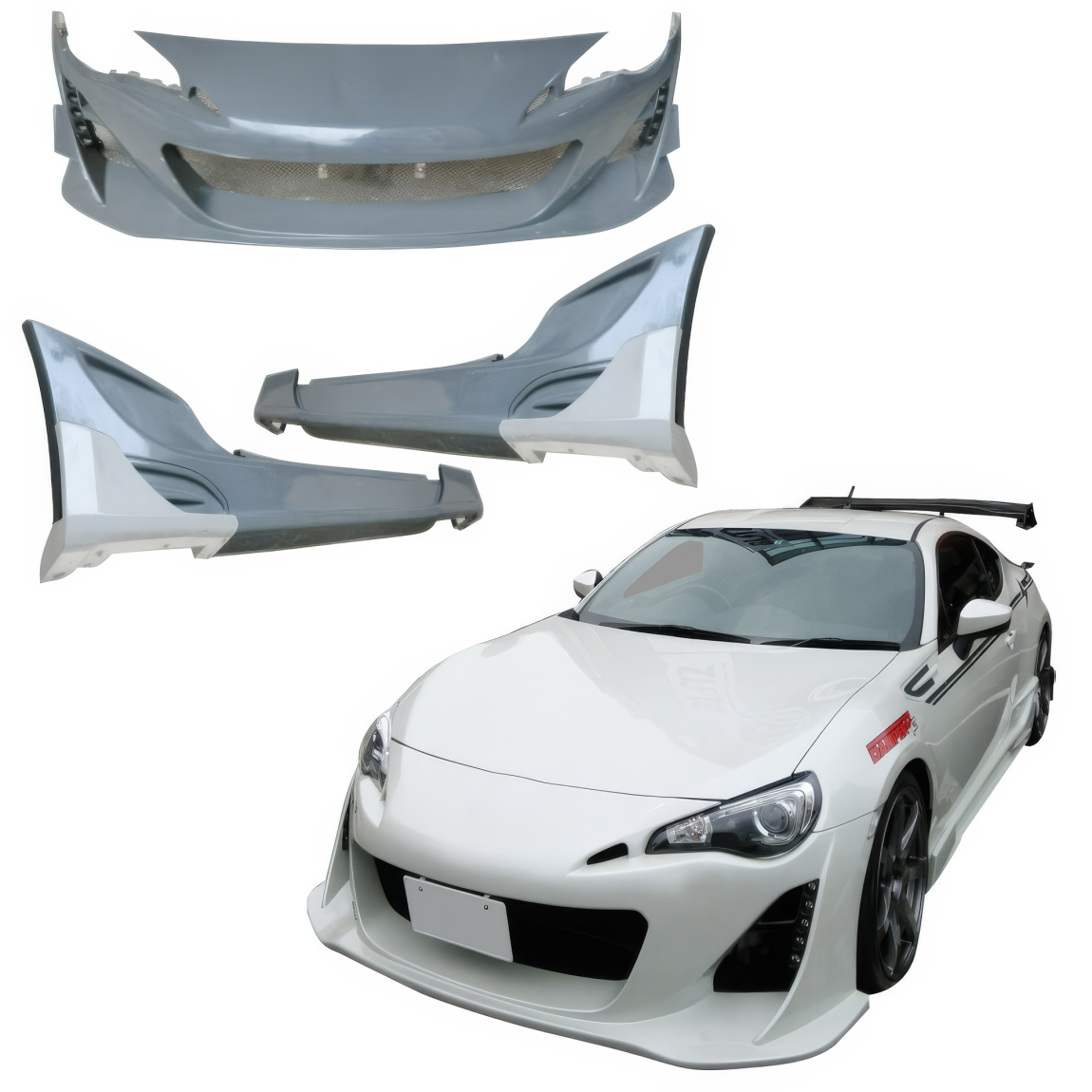 All kind of body kits for Subaru BRZ 2013. Exterior/Complete Body Kits 