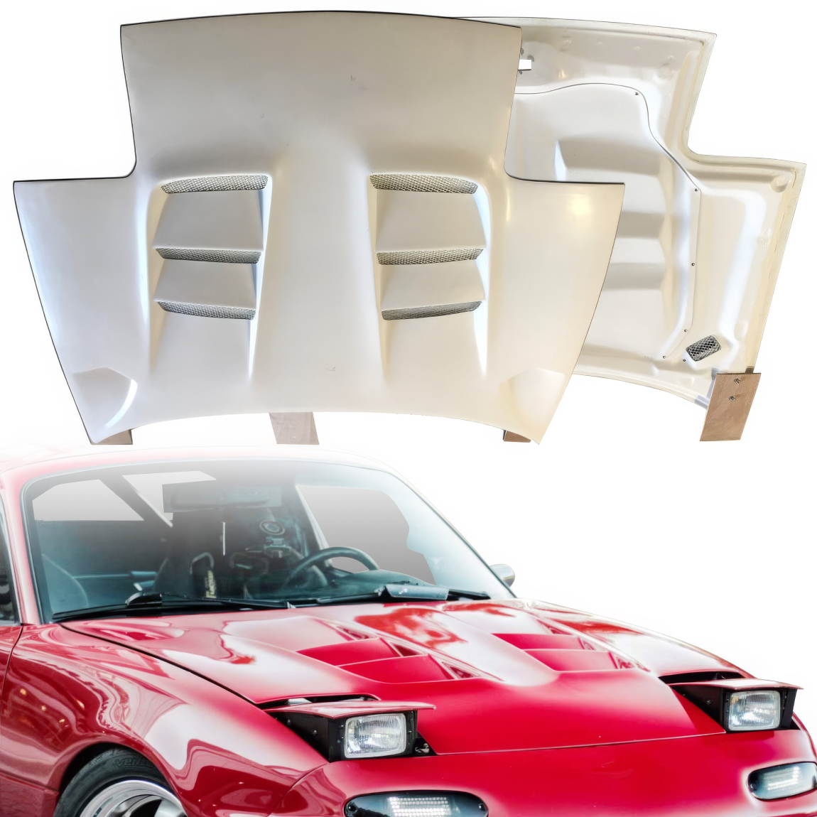 All kind of body kits for Mazda Miata 1990. Exterior/Hoods 