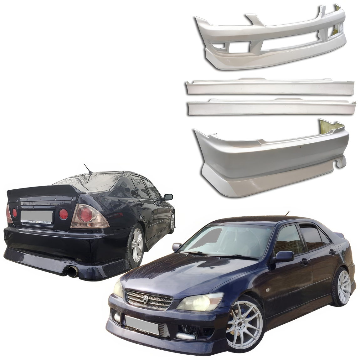 All kind of body kits for Lexus IS Series 2000. Exterior/Complete Body Kits 