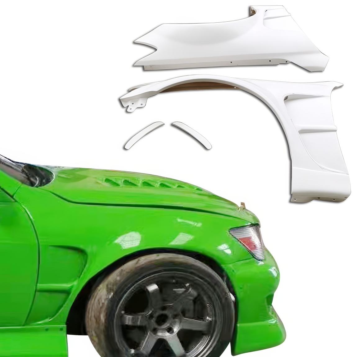 All kind of body kits for Lexus IS Series 2000. Exterior/Complete Body Kits 