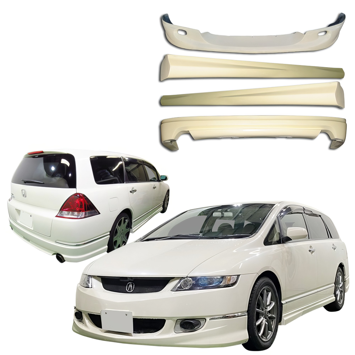 All kind of body kits for Honda Odyssey 2004. Exterior/Complete Body Kits 