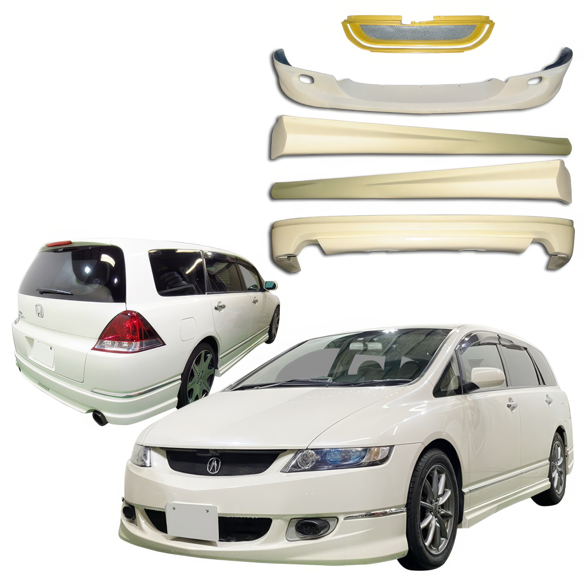 All kind of body kits for Honda Odyssey 2004. Exterior/Complete Body Kits 