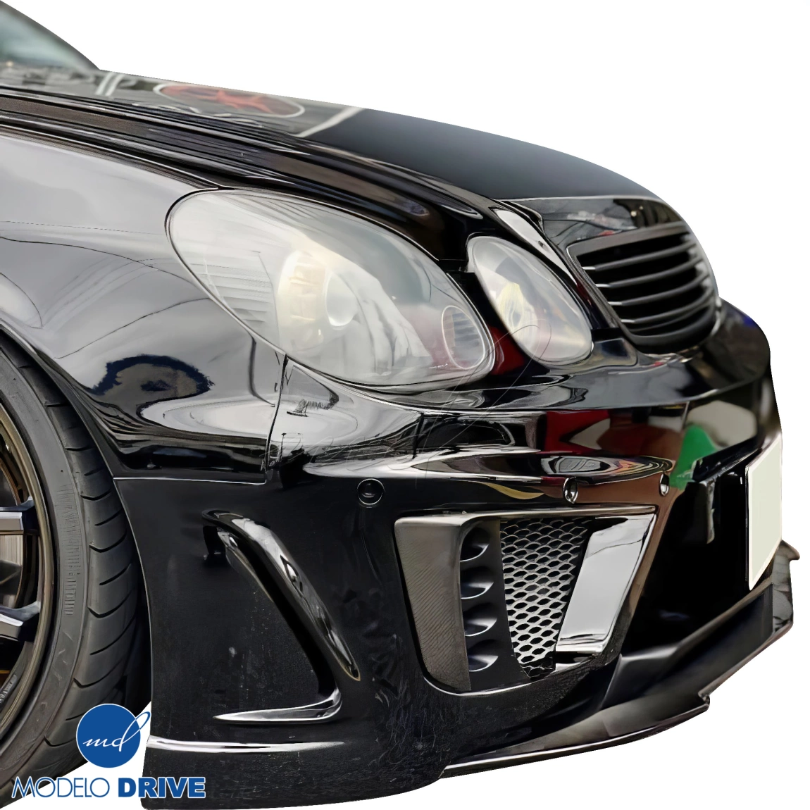 ModeloDrive FRP KBRE Hood for GS300 Lexus 98-05