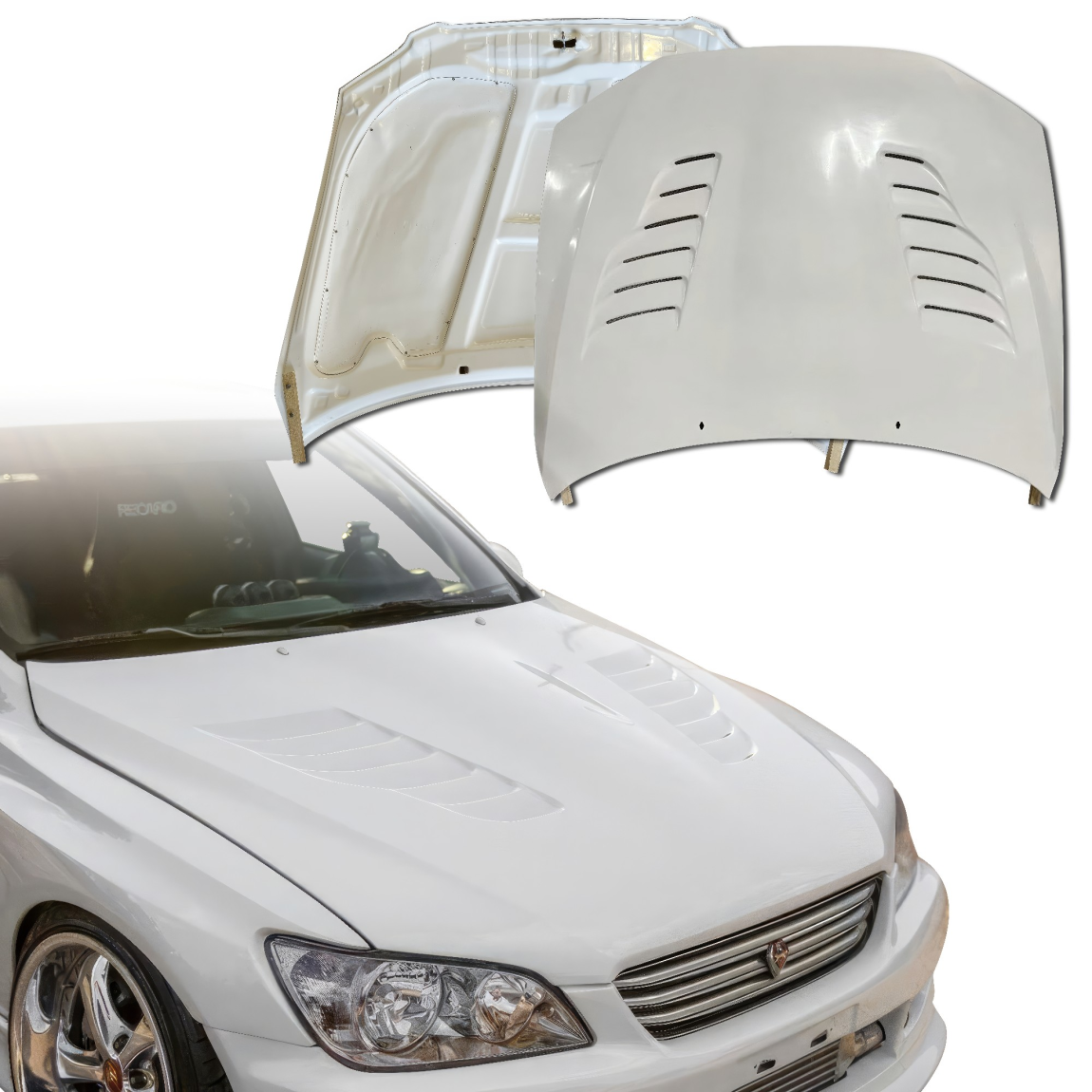 All kind of body kits for Lexus IS Series 2000. Exterior/Hoods 