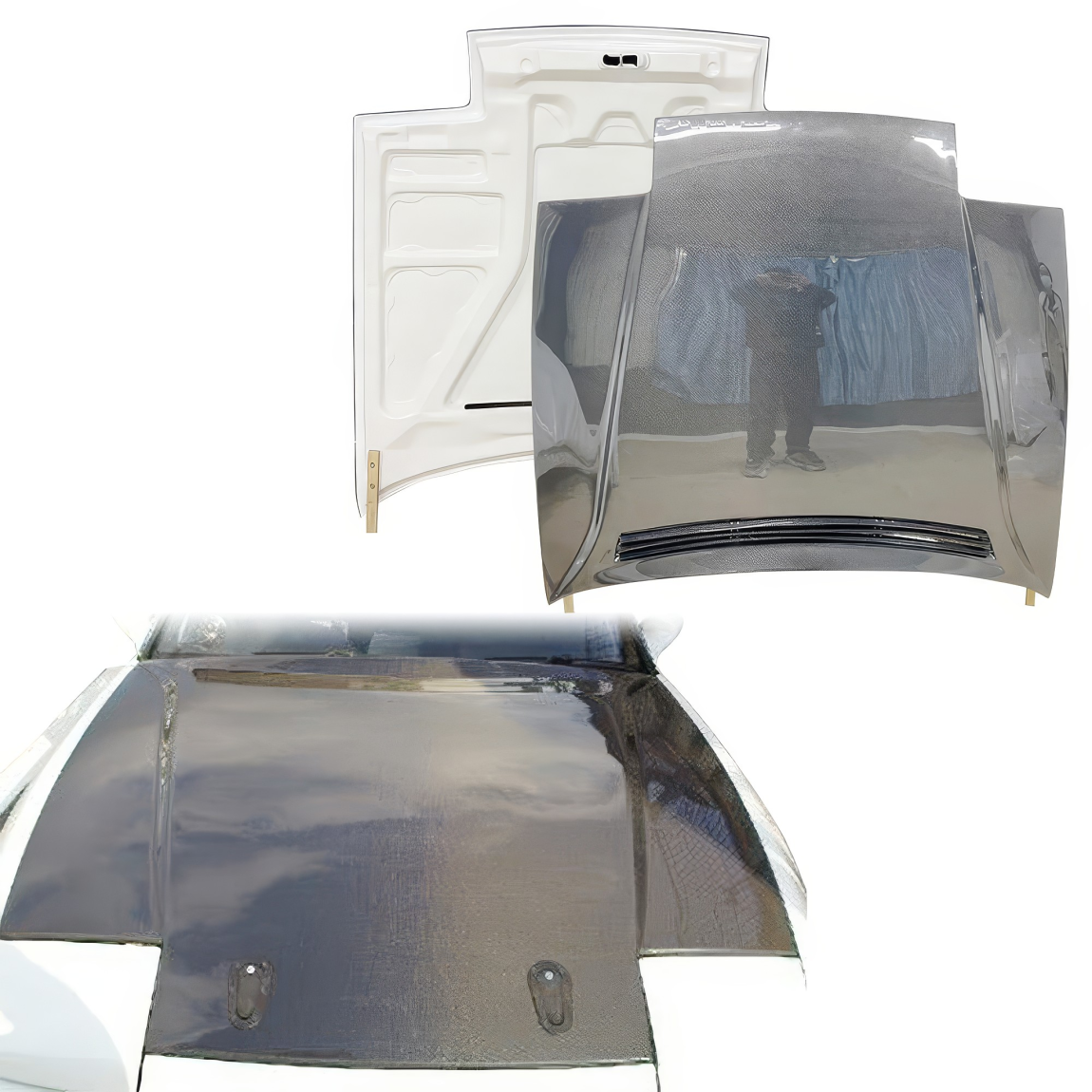 All kind of body kits for Nissan 240SX 1989. Exterior/Hoods 