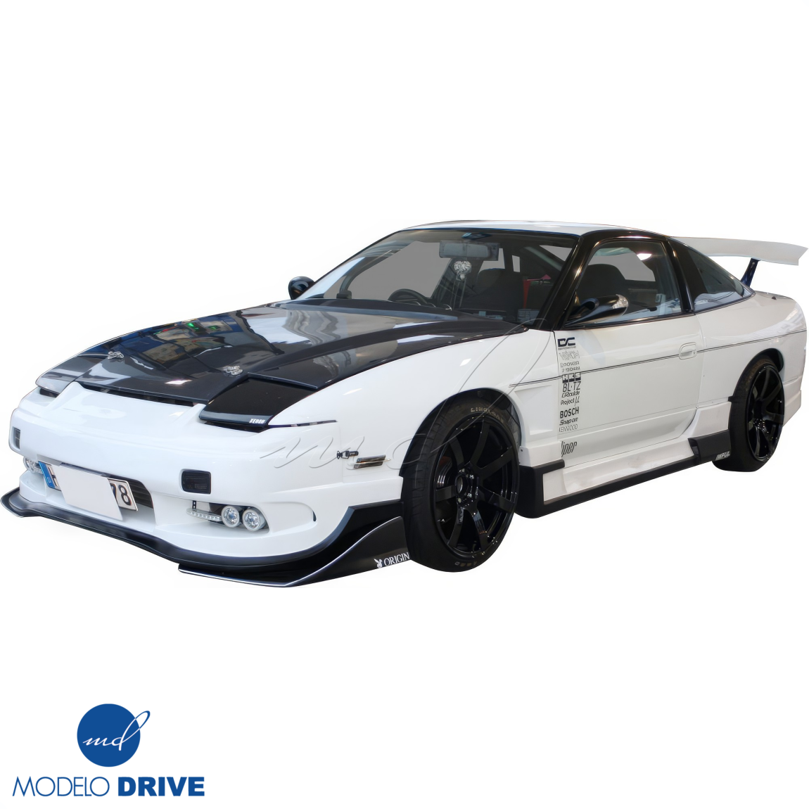 All kind of body kits for Nissan 240SX 1989. Exterior/Hoods 