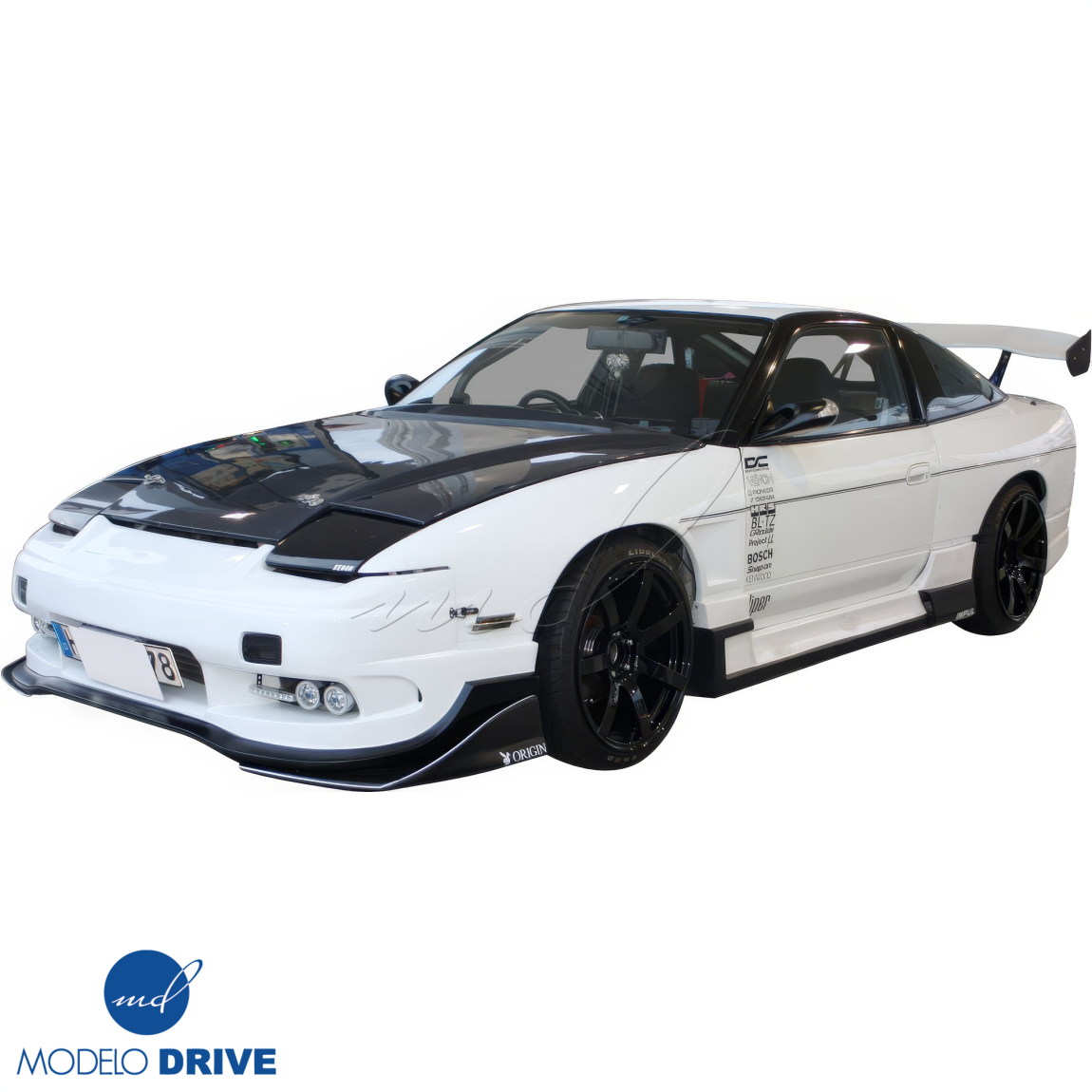 All kind of body kits for Nissan 240SX 1989. Exterior/Hoods 