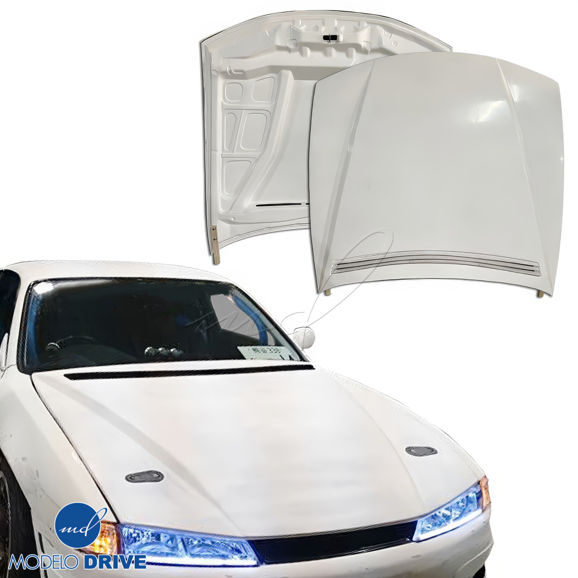 All kind of body kits for Nissan 240SX 1997. Exterior/Hoods 