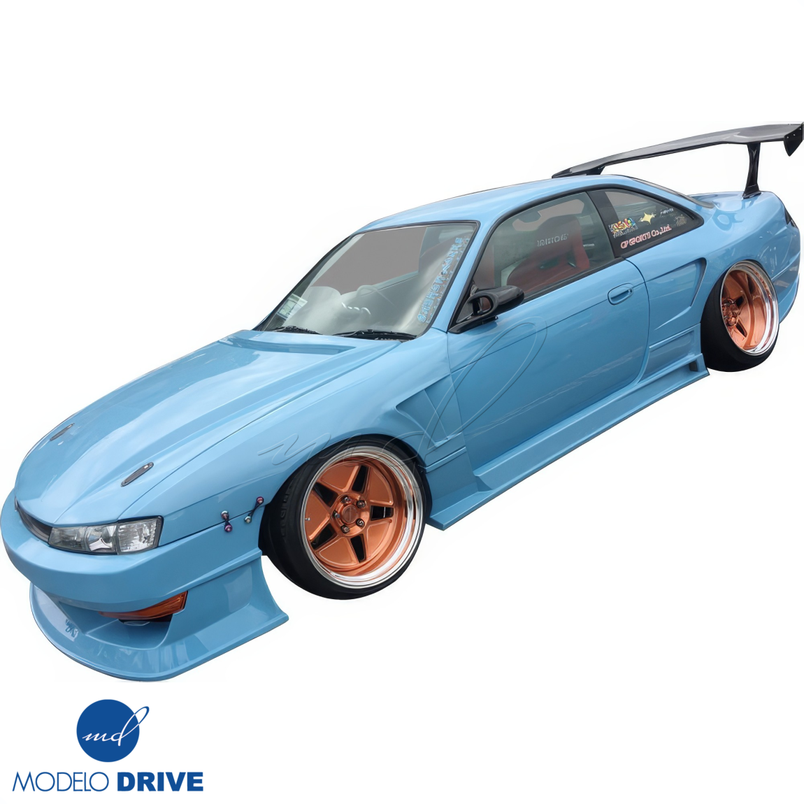 All kind of body kits for Nissan 240SX 1997. Exterior/Hoods 